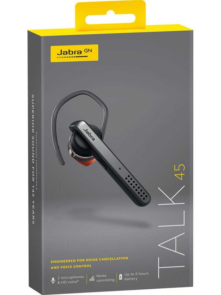 Bluetooth-гарнитура Jabra Talk 45 (Titanium) Jabra | Купить с доставкой в  интернет-магазине kandi.ru