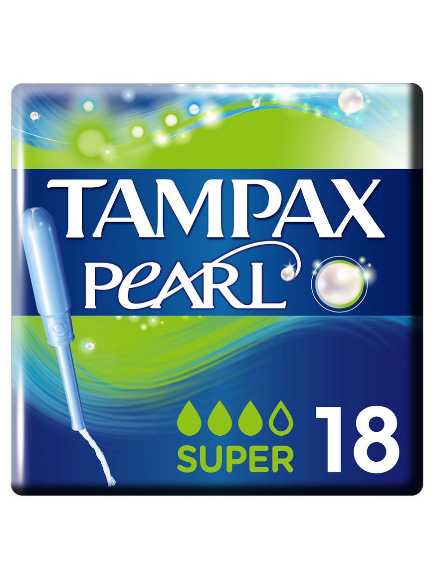 TAMPAX Гигиенические тампоны Discreet Pearl Super 18 шт.