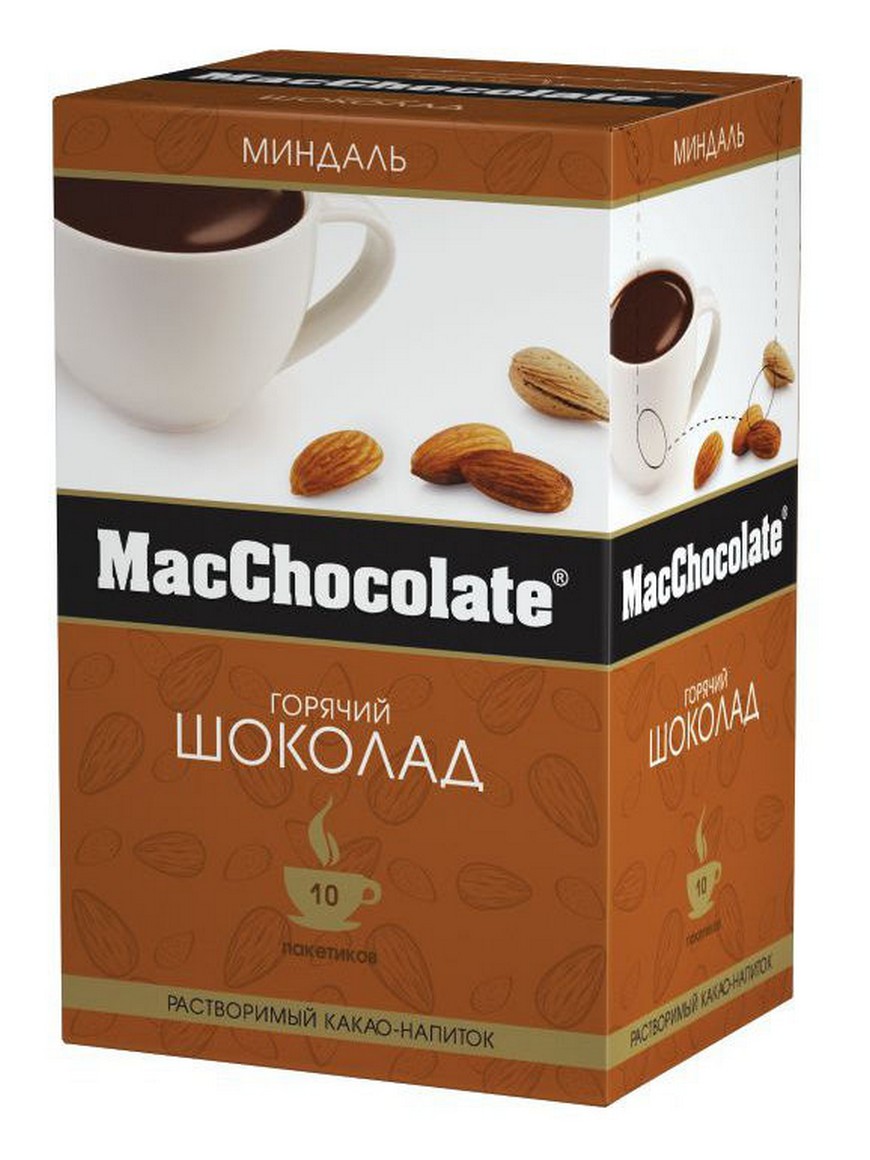 Горячий шоколад MACCHOCOLATE 20г (10шт) какао cacaobar