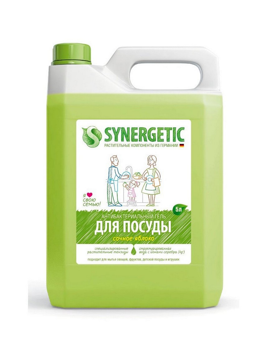 Средство Для Посуды Synergetic 5 Л Купить