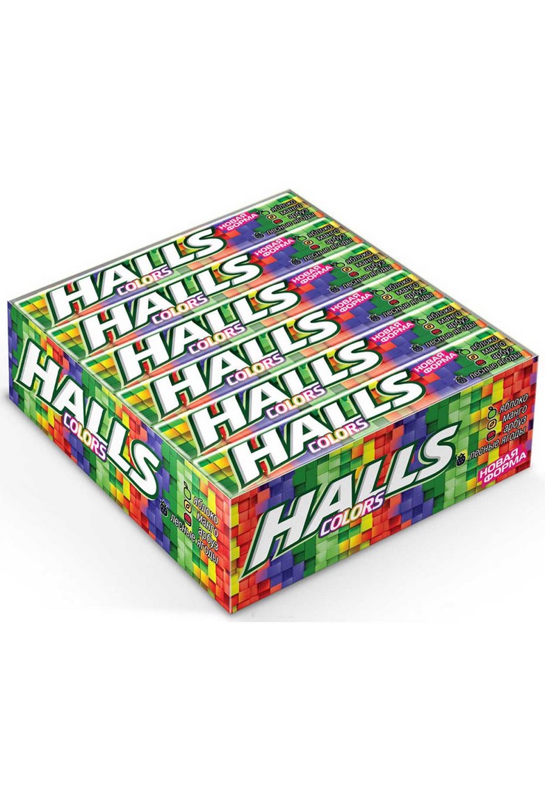 Halls леденцы Лесные ягоды