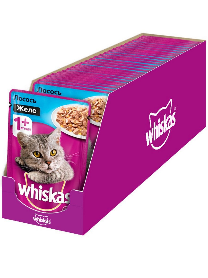 Полнорационный сухой корм Whiskas для котят "с индейкой и морковью" - "Корм, кот