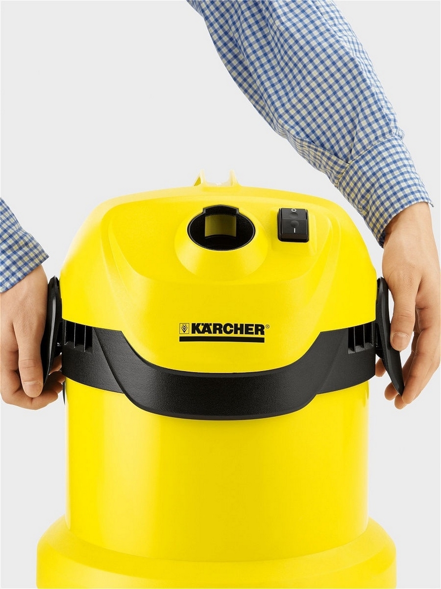 Vacuum cleaner 2. Пылесос Karcher WD 2. Пылесос Karcher WD 2 *eu-i 1.629-783.0. Хозяйственный пылесос Karcher WD 2. Пылесос Karcher WD 2, 1000 Вт, 12 л.