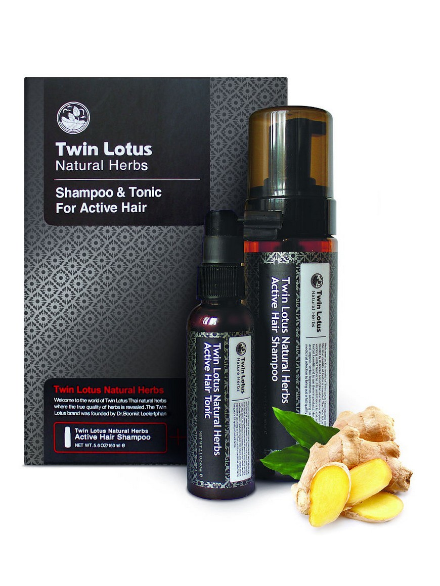 Набор шампунь и кондиционер twin lotus для нормальных волос