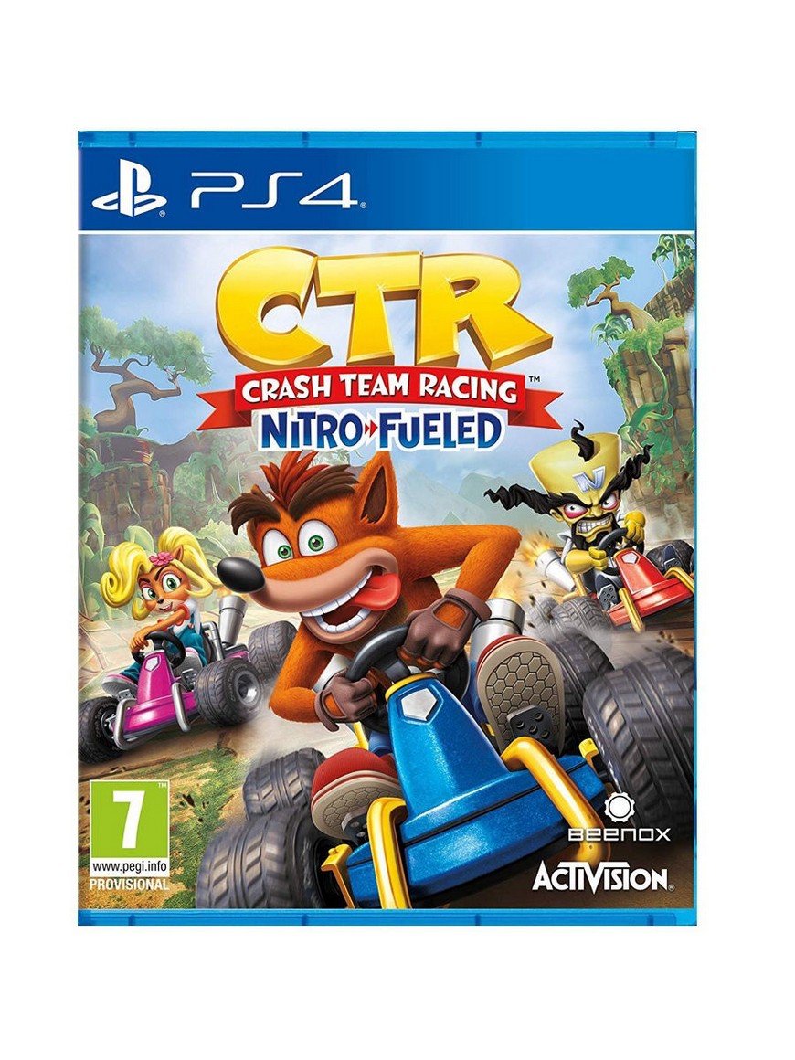 Crash Team Racing Nitro-Fueled [PS4, английская версия] Activision | Купить  с доставкой в интернет-магазине kandi.ru