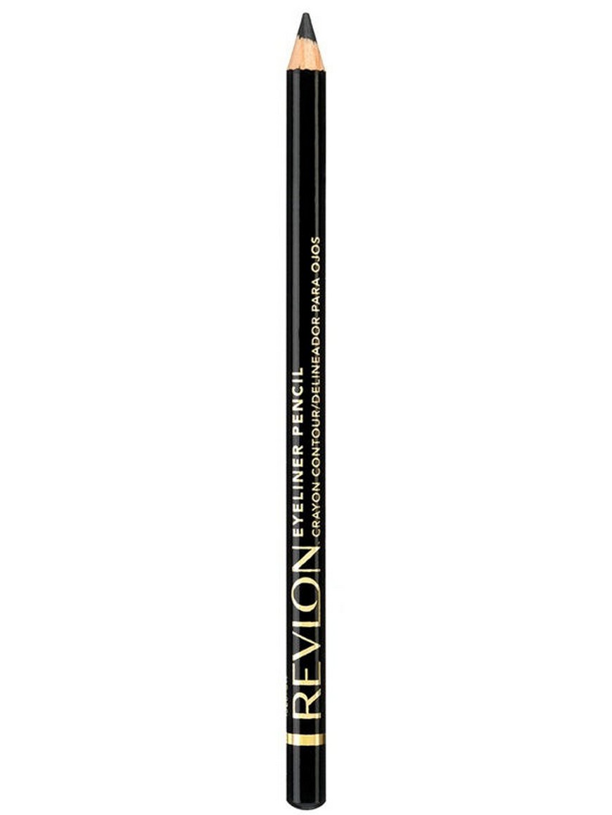 Черный карандаш для глаз. Eyeliner Pencil карандаш. Revlon Eyeliner. Айлайнер для глаз.