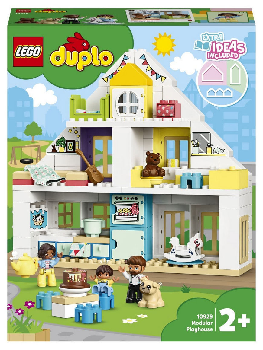 Конструктор LEGO DUPLO Town 10929 Модульный игрушечный дом / кукольный  домик, развитие фантазии | Купить с доставкой в интернет-магазине kandi.ru