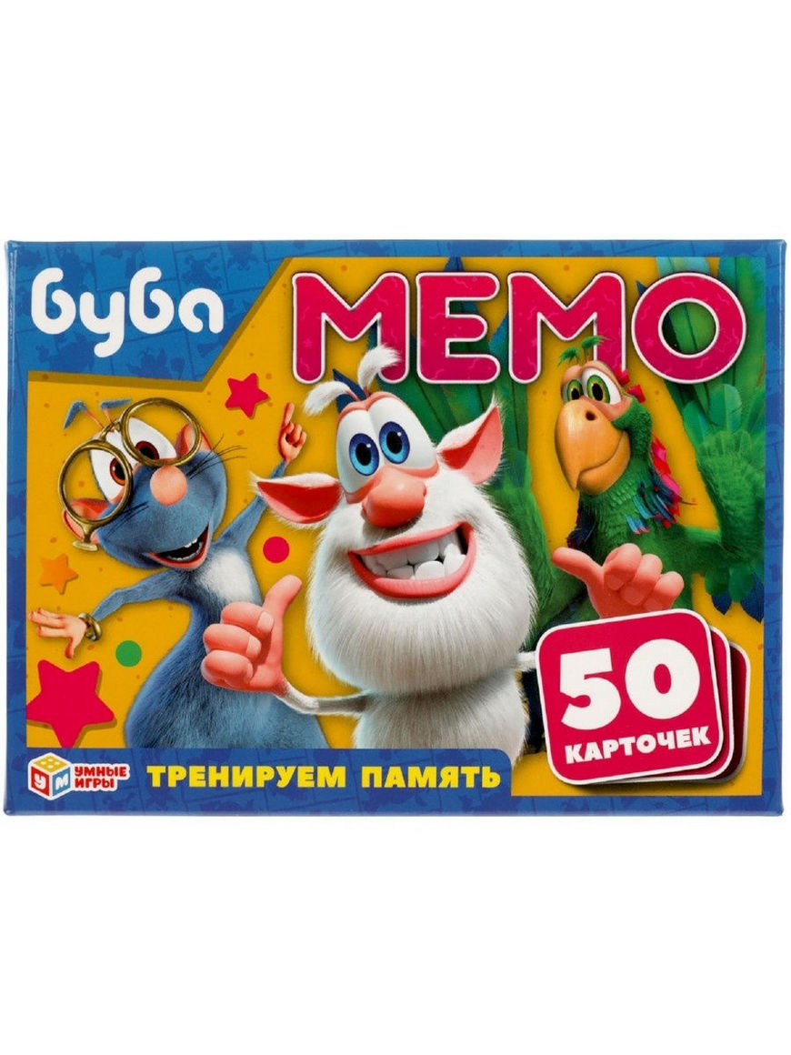 Буба. Набор из озвученной игрушки 20см и карточной игры МЕМО. Мульти-Пульти  | Купить с доставкой в интернет-магазине kandi.ru