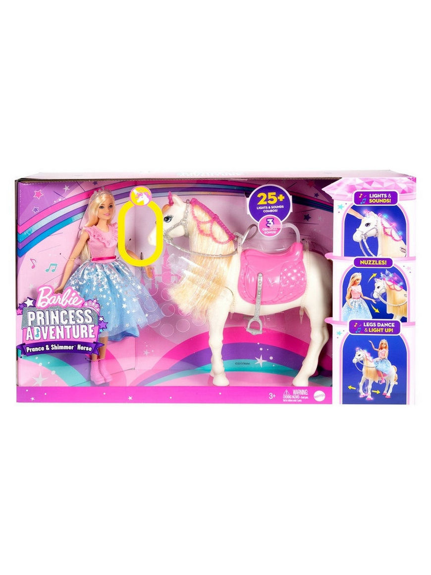 Кукла Barbie Семья Приключения принцессы в синей пачке на лошади Barbie |  Купить с доставкой в интернет-магазине kandi.ru