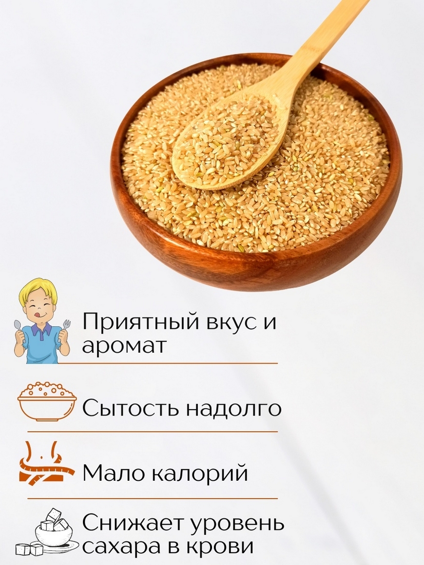 Рис бурый нешлифованный, рис для плова, коричневый, диетические продукты  питания, бакалея, крупы Аратай | Купить с доставкой в интернет-магазине  kandi.ru