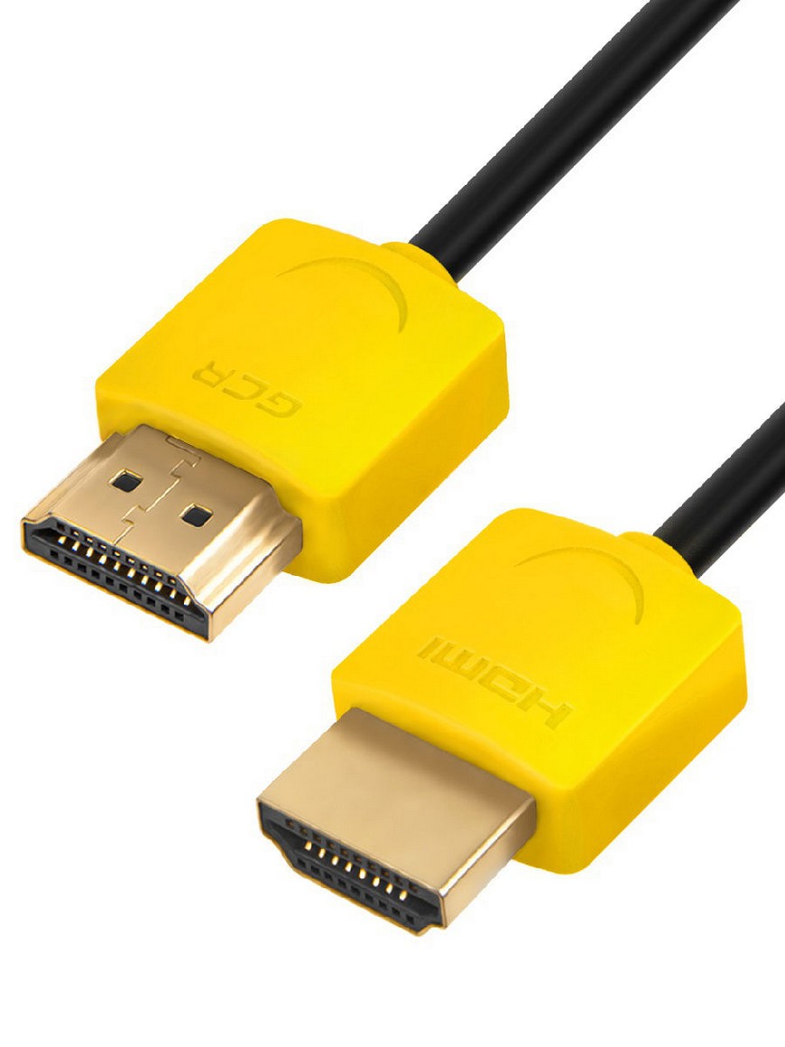 Шнур шдмай. Кабель GCR HDMI - HDMI (GCR-hm502), 0.5 м, 1 шт, белый. HDMI 2.0. Greenconnect HDMI. Угловой кабель HDMI 2.0 GCR.