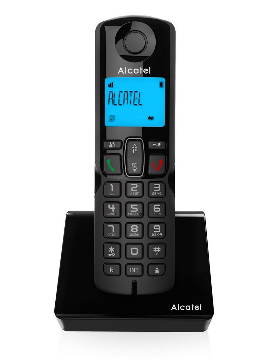 Радиотелефон S230 RU BLACK Alcatel | Купить с доставкой в интернет-магазине  kandi.ru