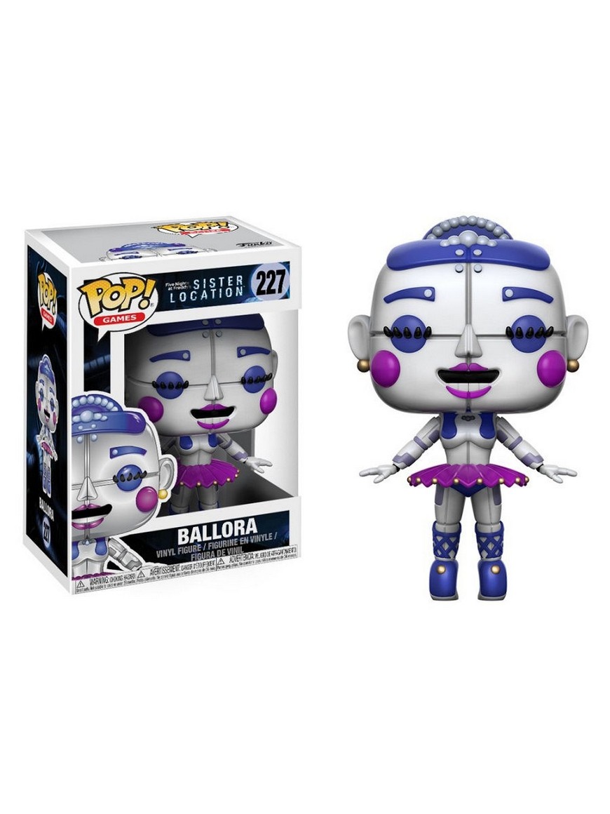 Funko Фигурка Funko POP! Vinyl: Games: FNAF: Sister Location: Ballora 13732  | Купить с доставкой в интернет-магазине kandi.ru