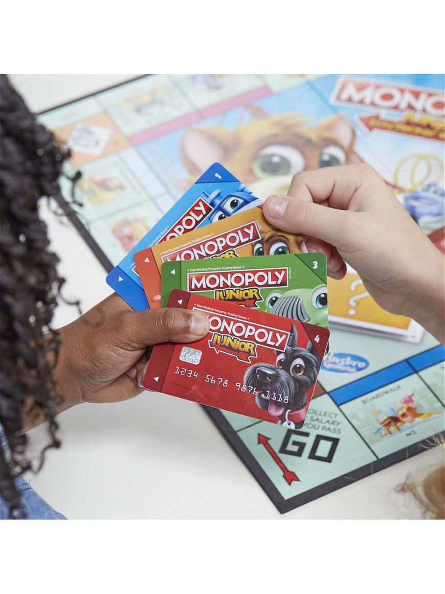 Игра настольная Монополия Джуниор с банковскими картами MONOPOLY | Купить с  доставкой в интернет-магазине kandi.ru