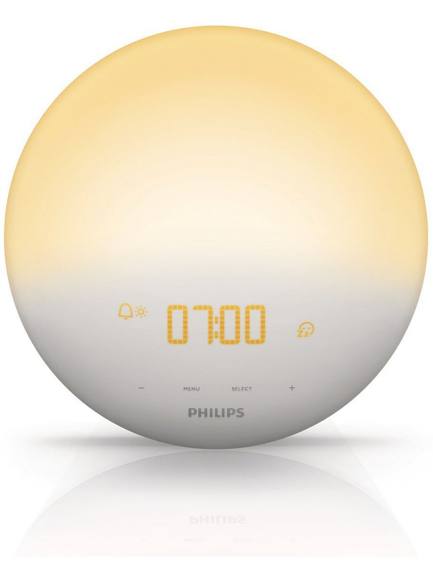 Philips Световой будильник Philips Wake-up Light HF3510/70 | Купить с  доставкой в интернет-магазине kandi.ru