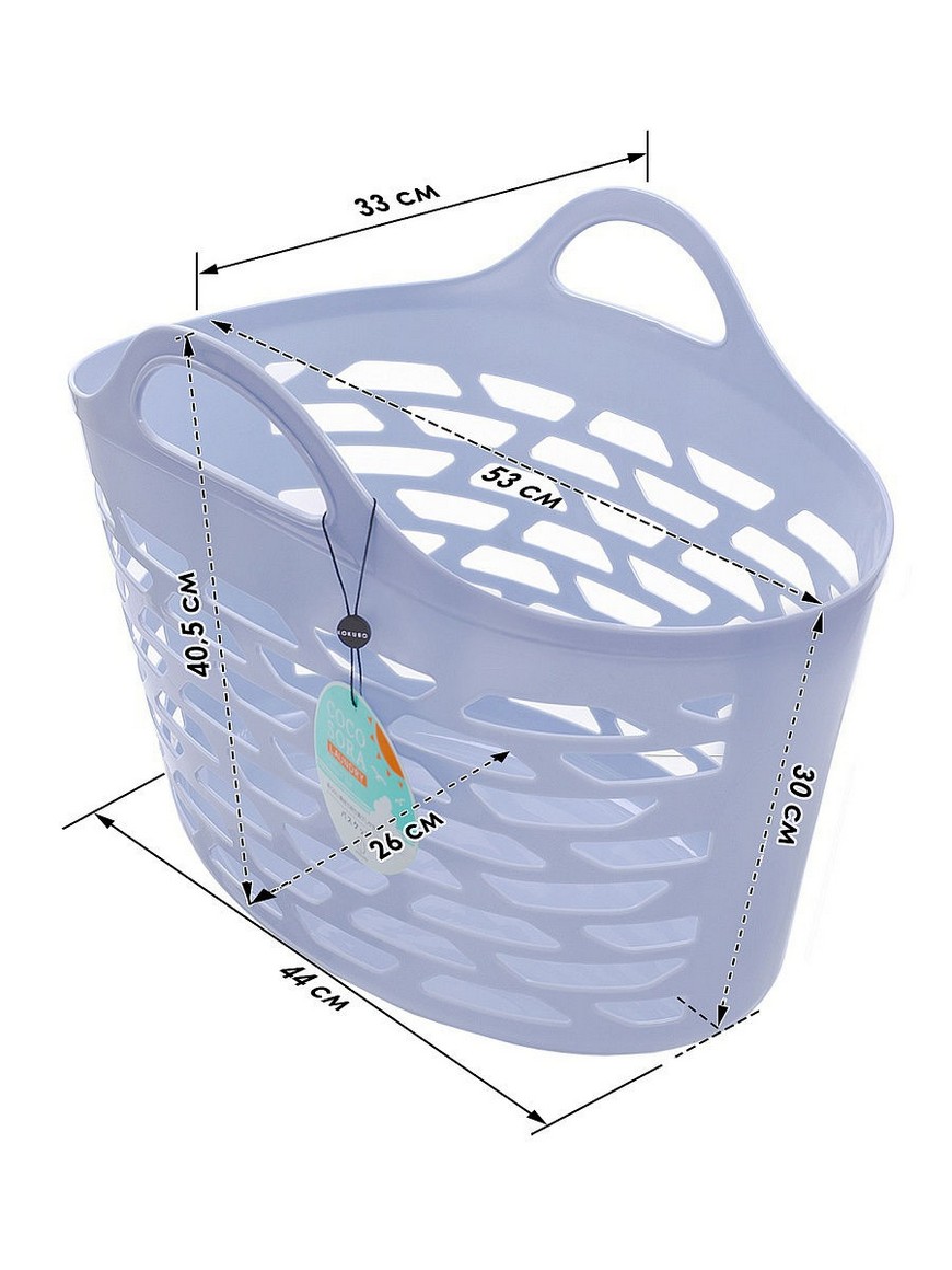 Корзина для белья гибкая с ручками 53*33*40,5 см Kokubo | Купить с  доставкой в интернет-магазине kandi.ru