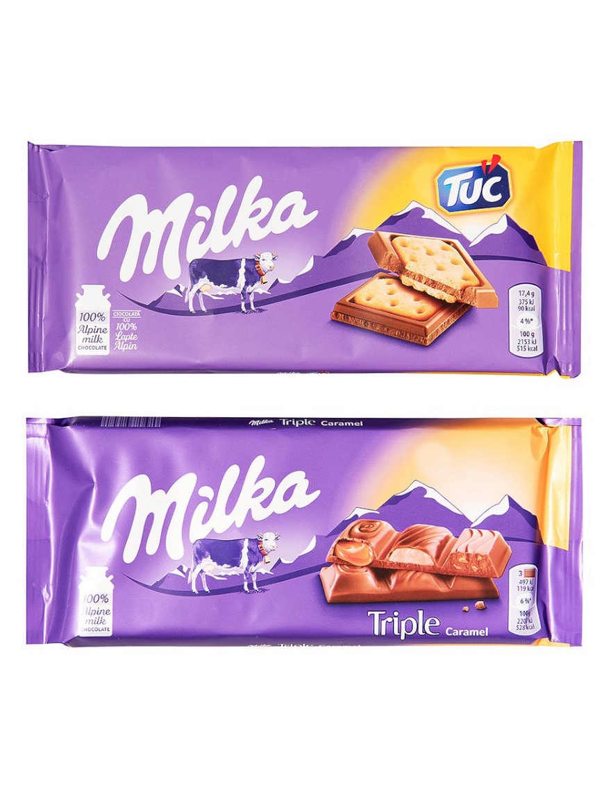Шоколад Milka карамель 90г